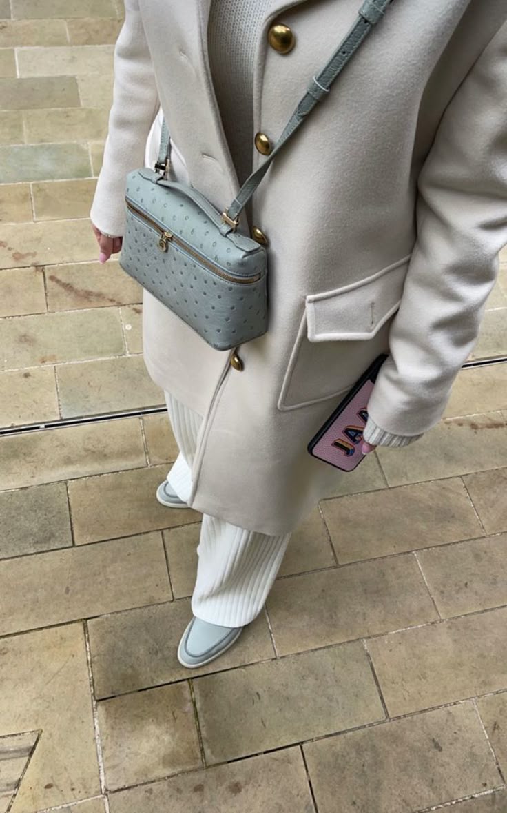 RUNA BAG - AZUL MEZCLILLA H/ DORADOS