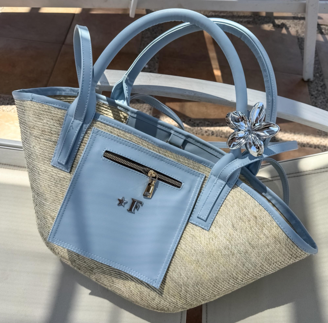 VERÓNICA BAG - AZUL ENSUEÑO
