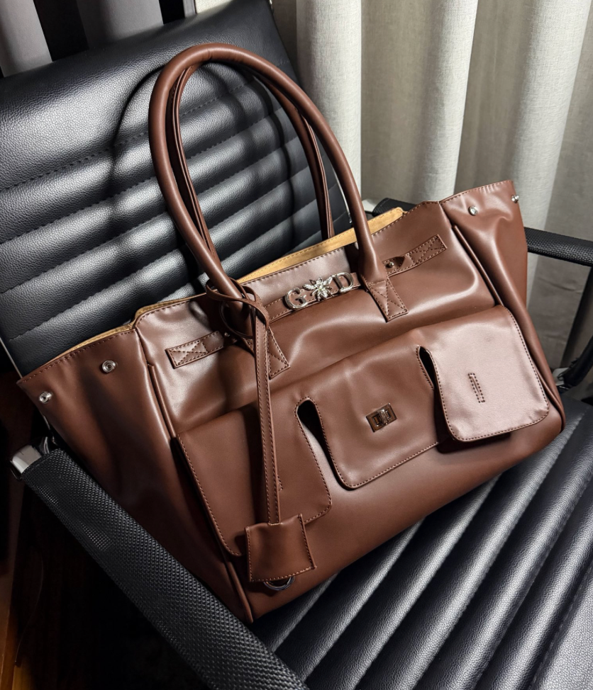 ELENA TOTE - CHOCOLATE