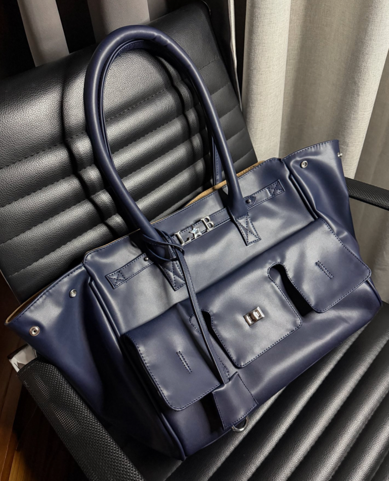 ELENA TOTE - AZUL MARINO