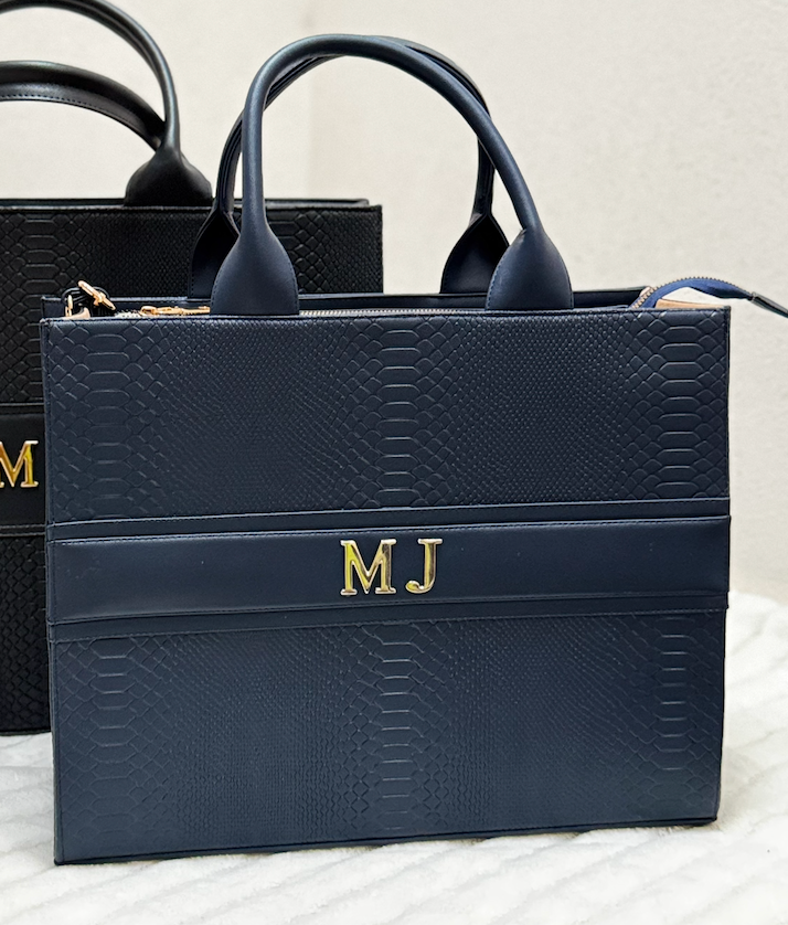 TOTE BAG PREMIUM GRANDE - AZUL MARINO