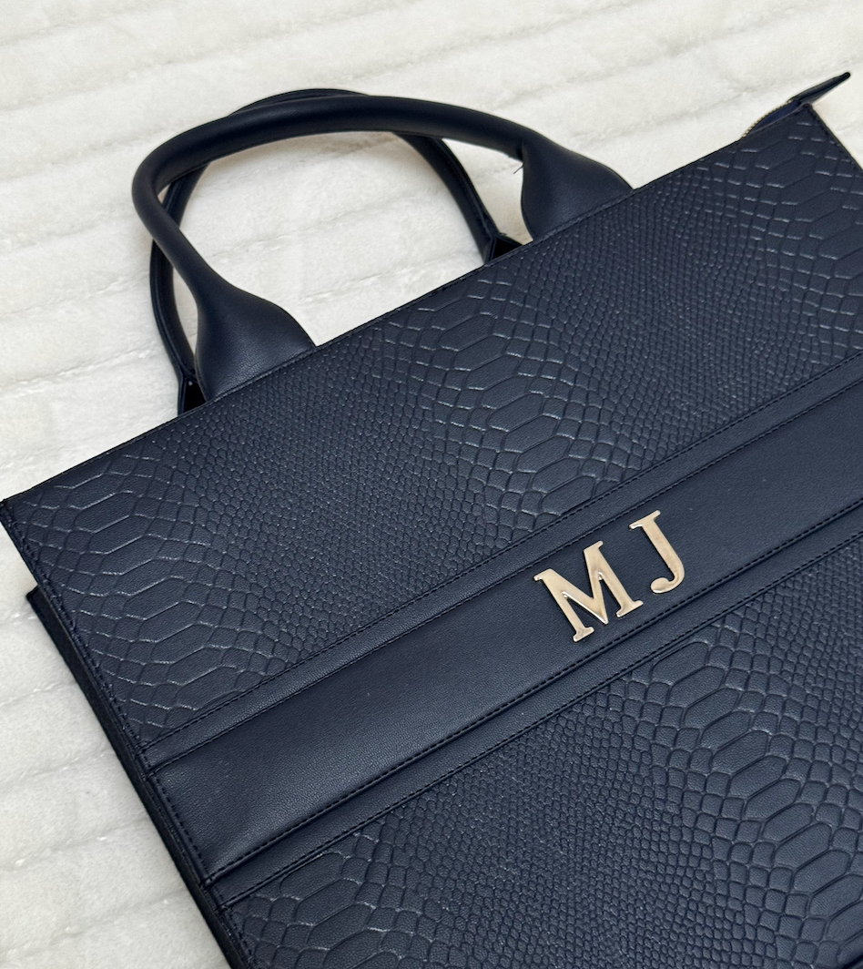 TOTE BAG PREMIUM GRANDE - AZUL MARINO