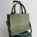 TRAVEL TOTE - VERDE OLIVO PITÓN