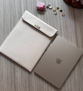 FUNDA IPAD / LAPTOP/ PORTA DOCUMENTOS - HUESO