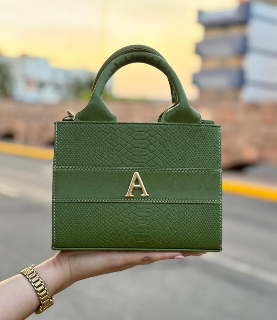 TOTE BAG CLÁSICA MINI - VERDE SELVA