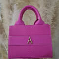 TOTE BAG CLÁSICA MINI - ROSA FUCSIA