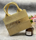 TOTE BAG CLÁSICA MINI - DORADO
