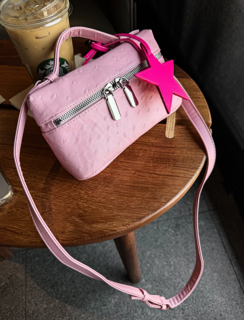 RUNA BAG - ROSA PARAÍSO H/ DORADOS