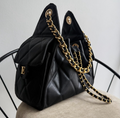 COCO 25 SMALL - NEGRO - HERRAJE ORO
