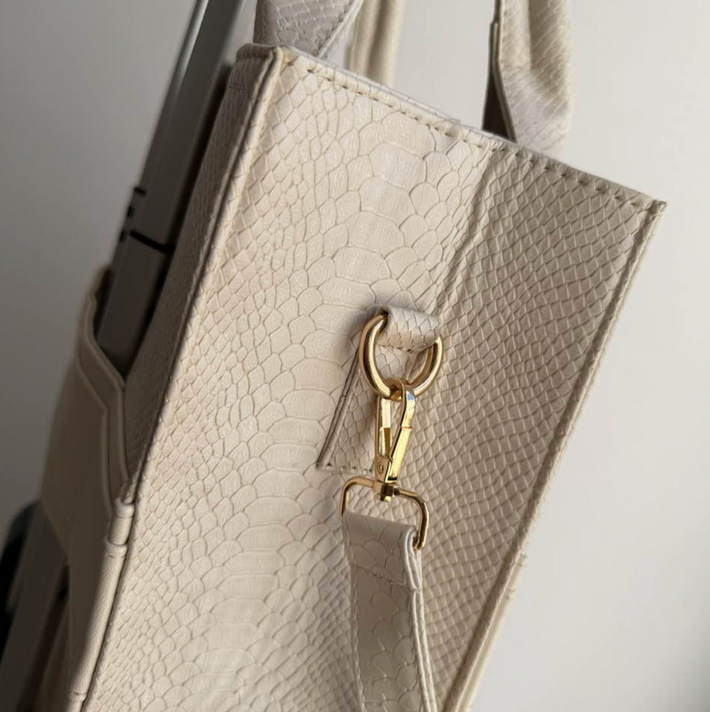 TRAVEL TOTE - AZUL MARINO PITÓN
