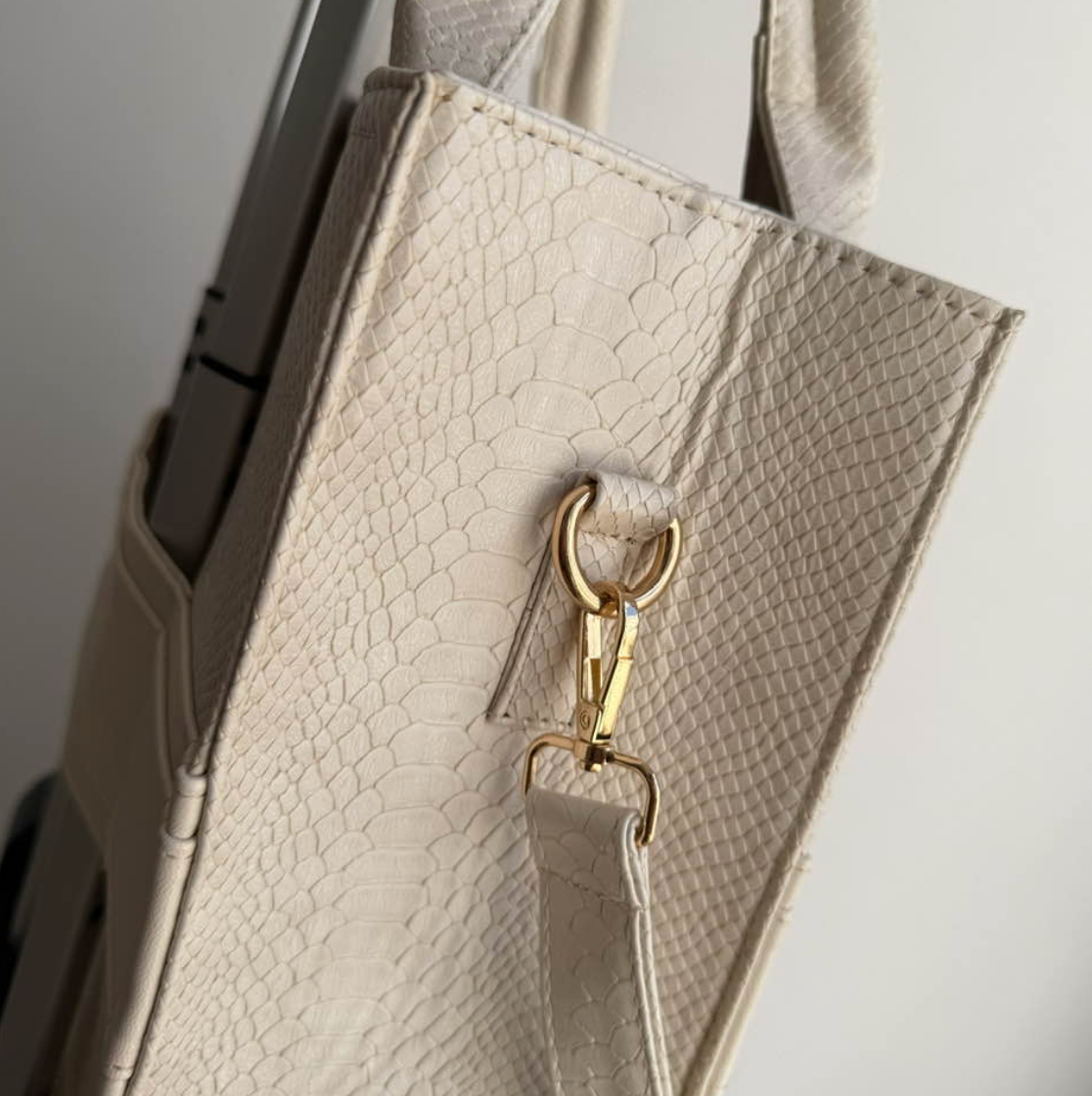 TRAVEL TOTE -ROSA BARBIE PITÓN