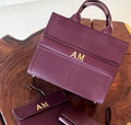 TOTE BAG PREMIUM GRANDE - BURGUNDY