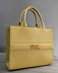 TOTE BAG PREMIUM GRANDE - BUTTER YELLOW