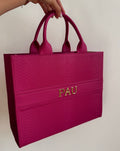 TOTE BAG PREMIUM GRANDE - ROSA FUCSIA