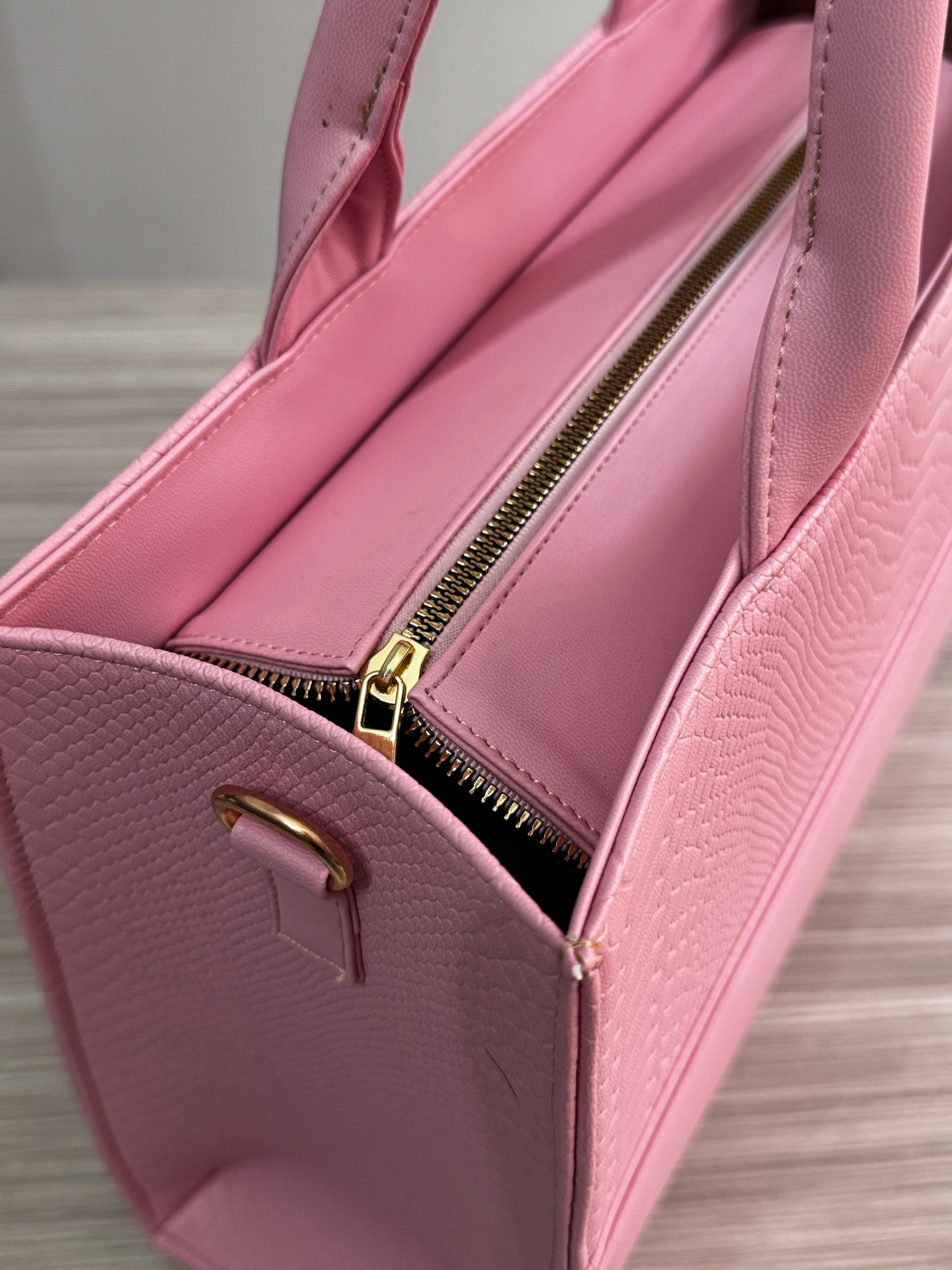 TOTE BAG PREMIUM - GRANDE - ROSA PARAÍSO