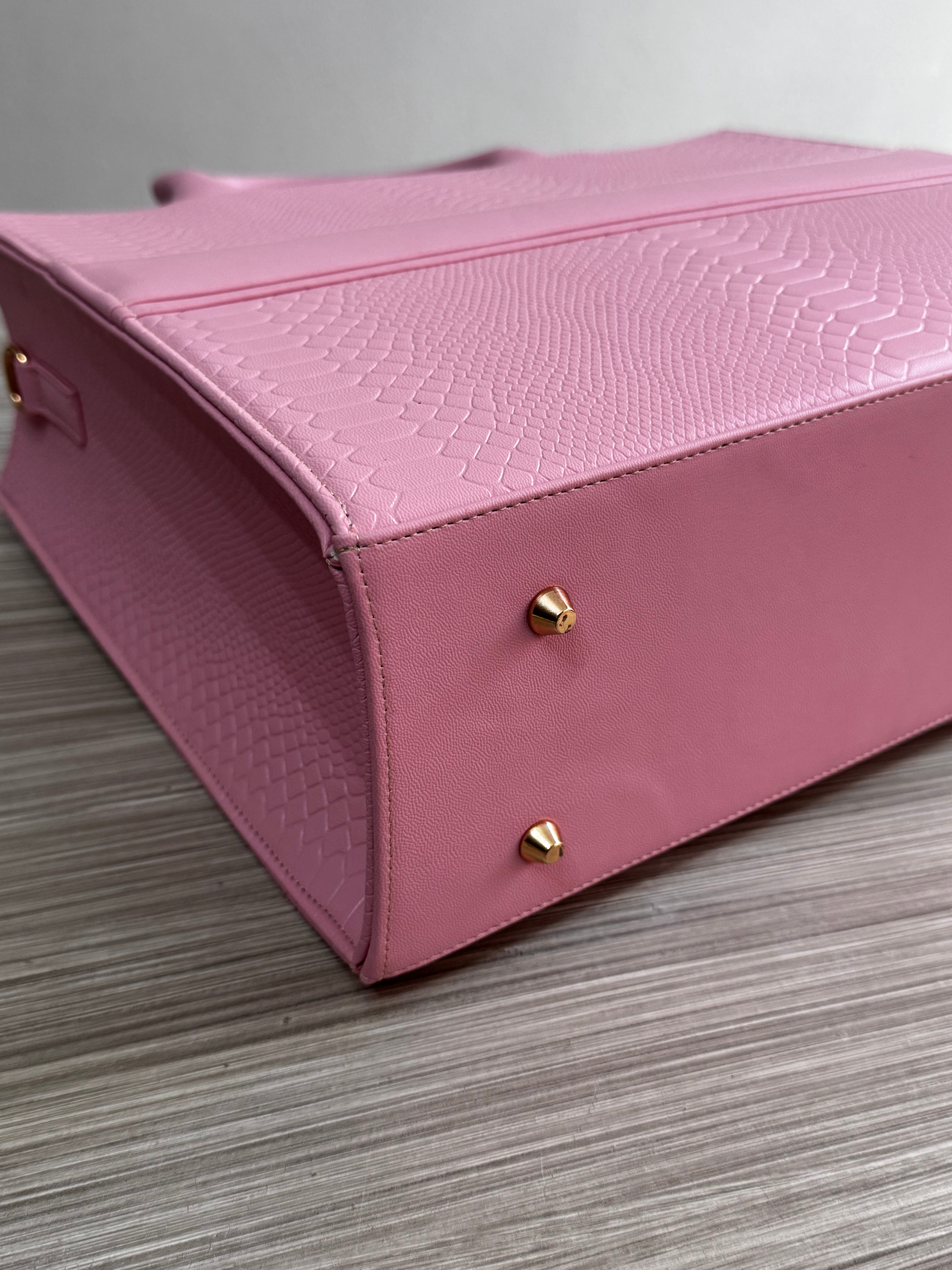 TOTE BAG PREMIUM - GRANDE - ROSA PARAÍSO