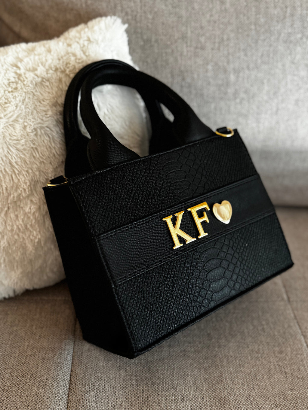 TOTE BAG CLÁSICA MINI - NEGRA